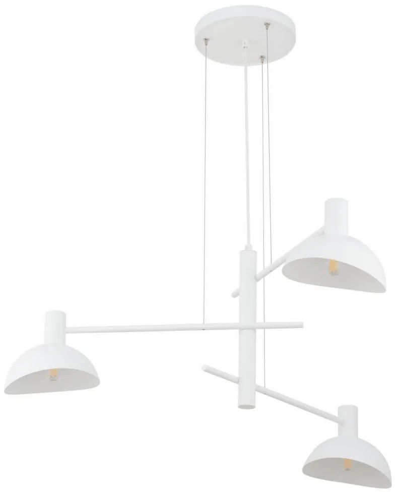 Csillár zsinóron ARTIS 3xE14/40W/230V fehér