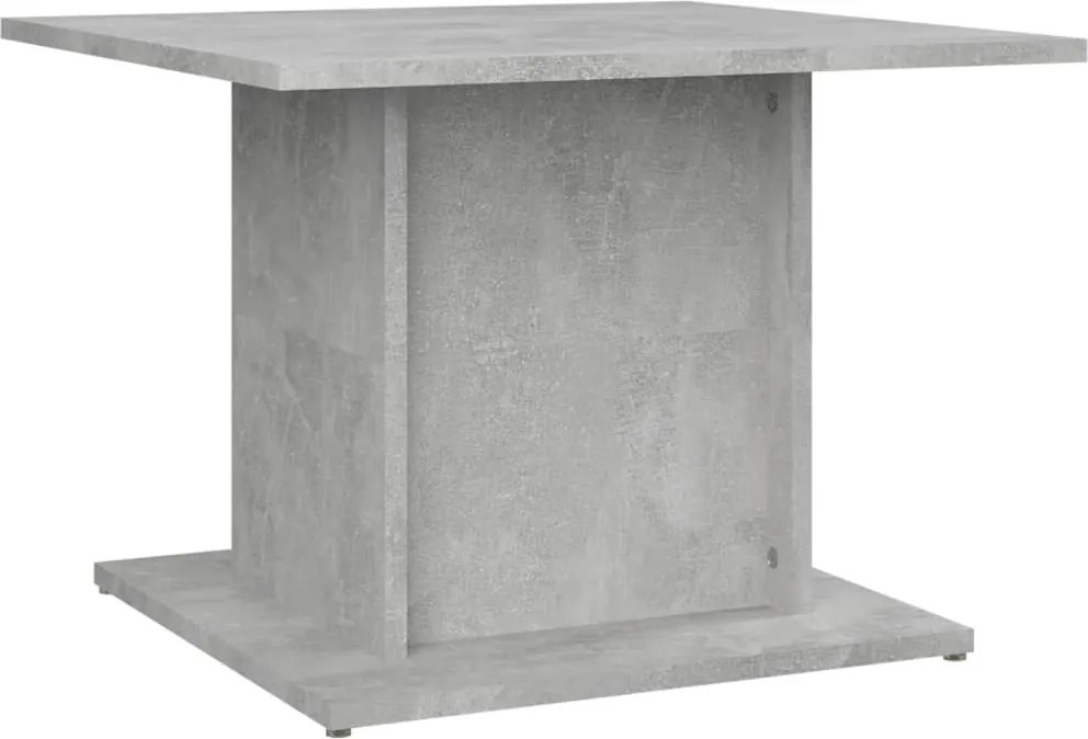 vidaXL betonszürke szerelt fa dohányzóasztal 55,5x55,5x40 cm