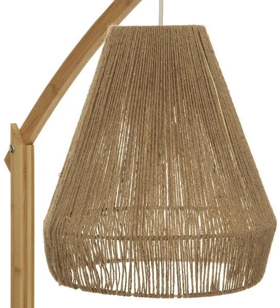 Atmosphera - Állólámpa PALM 1xE27/60W/230V bambusz/kender