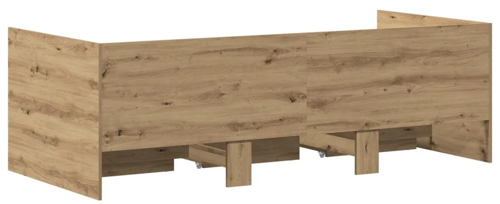 Kanapéágy Mesteri tölgy Mérnöki fa 90 x 200 cm Tartós Kanapéágy