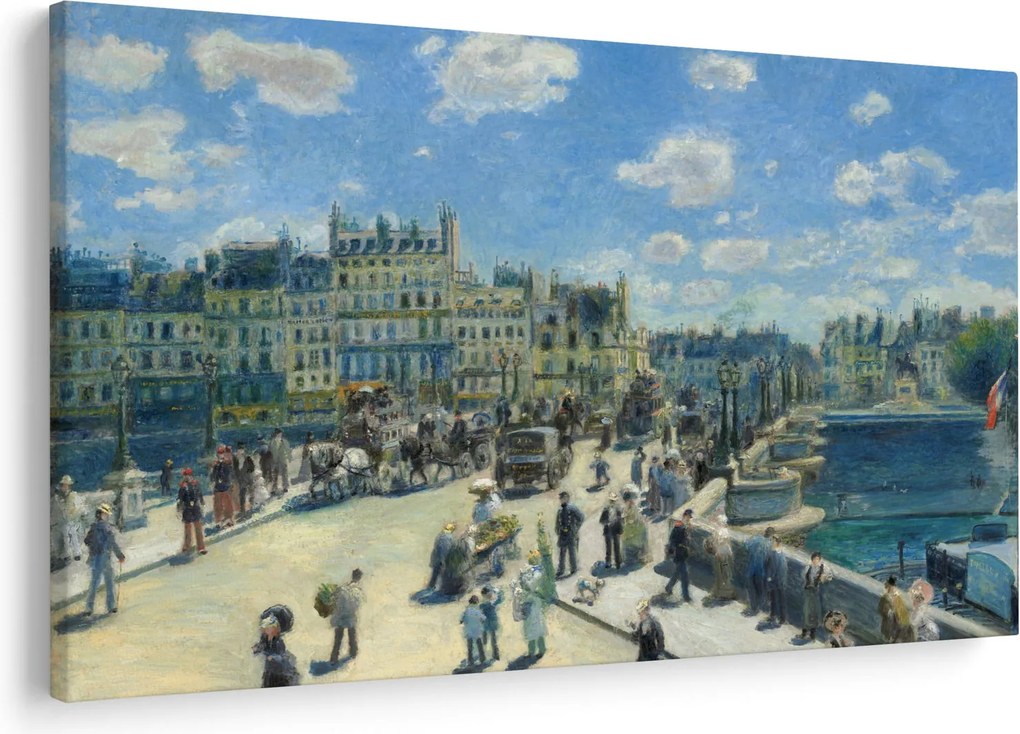 Kép - Auguste Renoir, Pont Neuf, Paris, reprodukciók (90x60 cm)