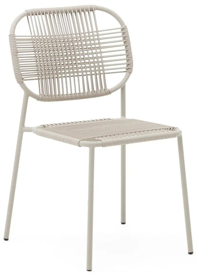 Bézs fém kerti szék Talaier – Kave Home