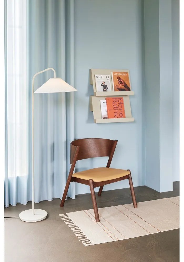 Sötétbarna fotel Oblique – Hübsch