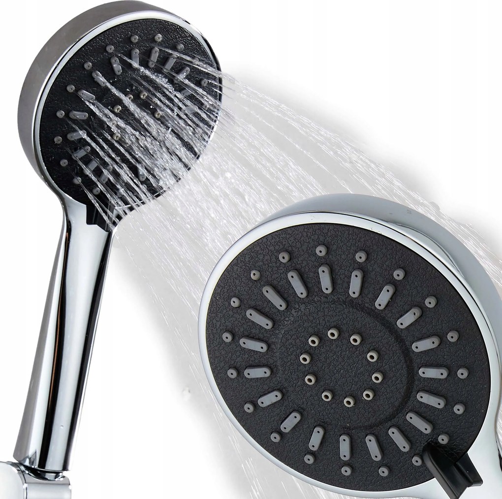 Zuhanyfej 3 Funkciós Zuhany Anti-calc Króm Robusztus