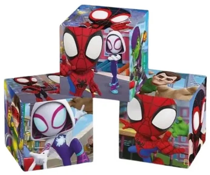 Pókember Spidey mesekocka 6 db-os Clementoni
