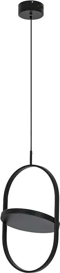King Home SPINNER MINI XCP7593S-S Függőlámpa 1x18W/LED 3000K 1440LM IP20
