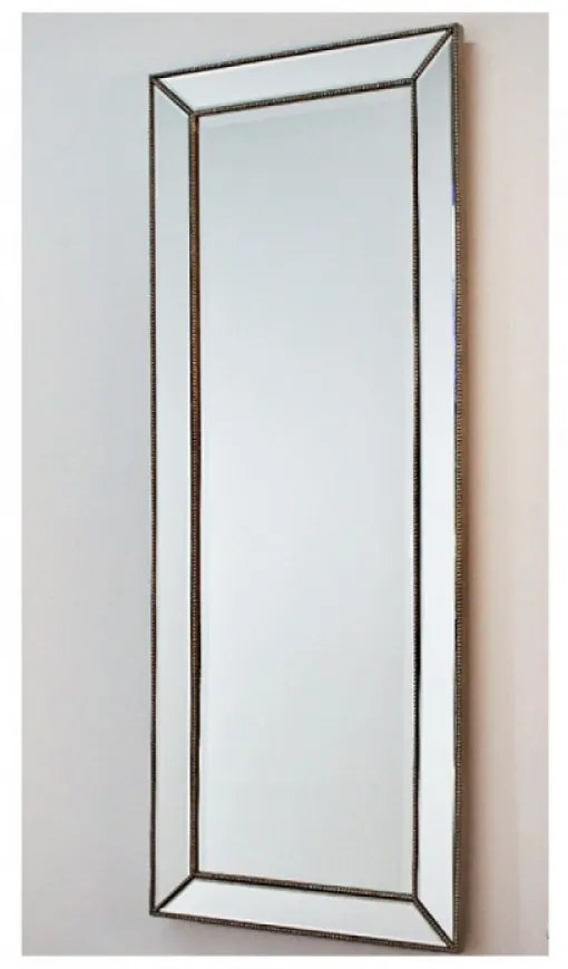 Clariee gyöngyfüzér dekor tükör 60x160 cm