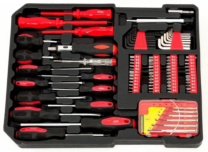 Deuba Szerszámos bőrönd - ezüst