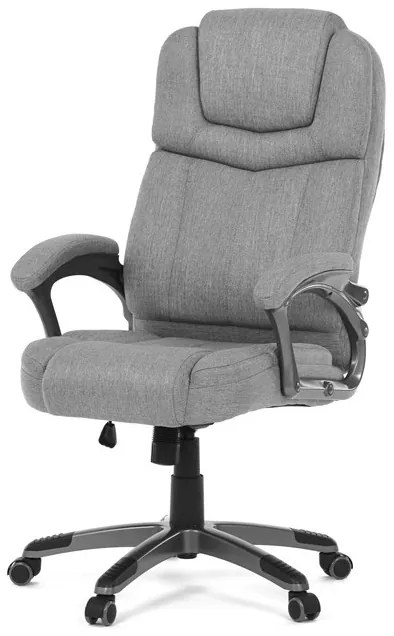 Szürke Szövet Irodai Főnöki Szék, Hinta Mechanikával. KA-C715 GREY2