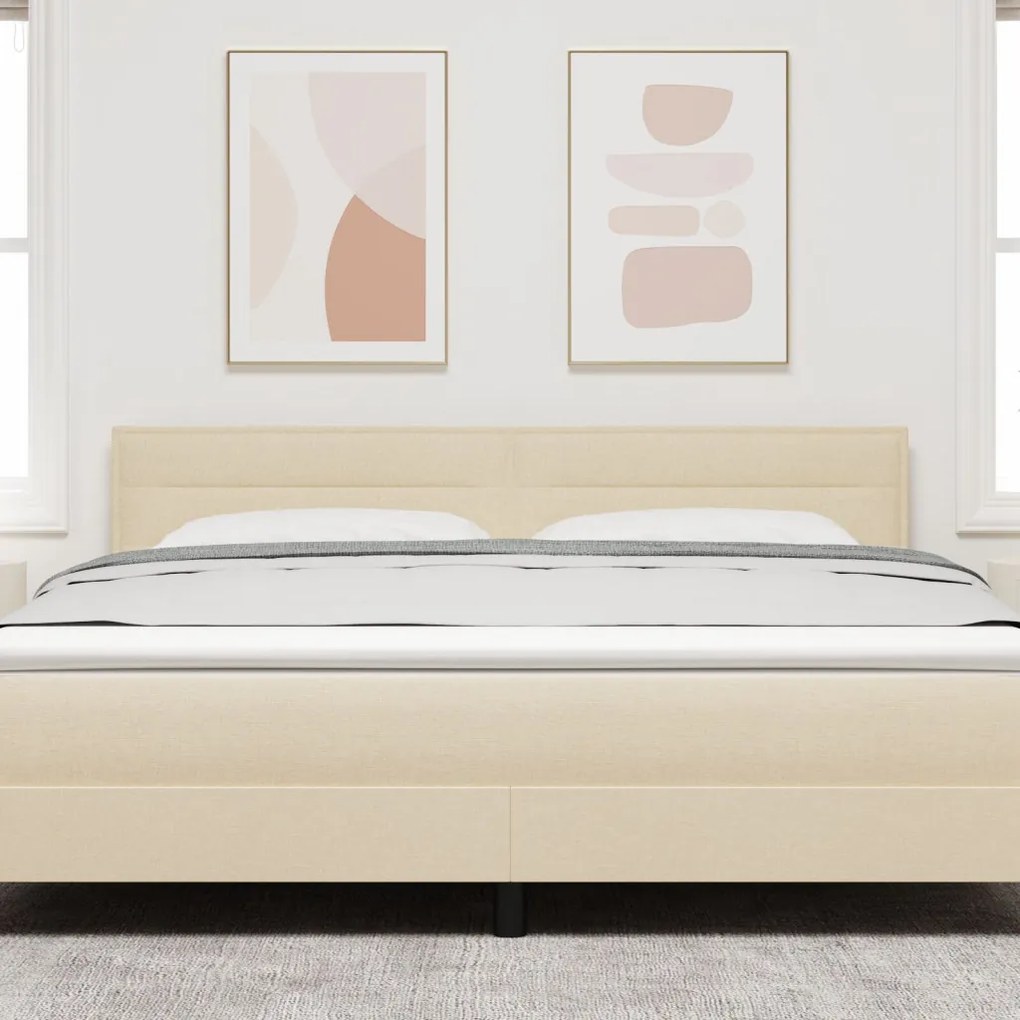 Fejtámla vonal design Krém 180 cm Szövet