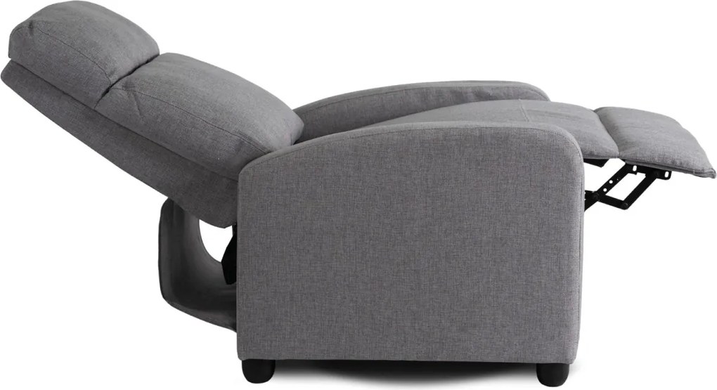 Dönthető fotel szürke, DANNY