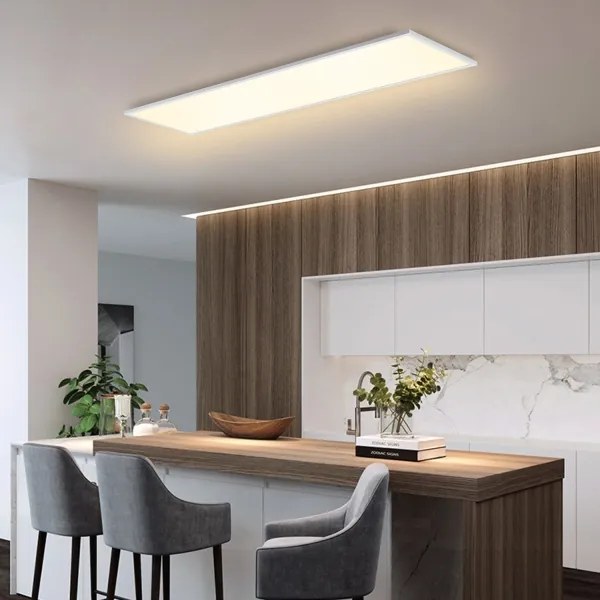 Brilagi - Dimmelhető LED lámpatest SLIMFRAME LED/58W/230V 120x30 cm fehér + távirányító