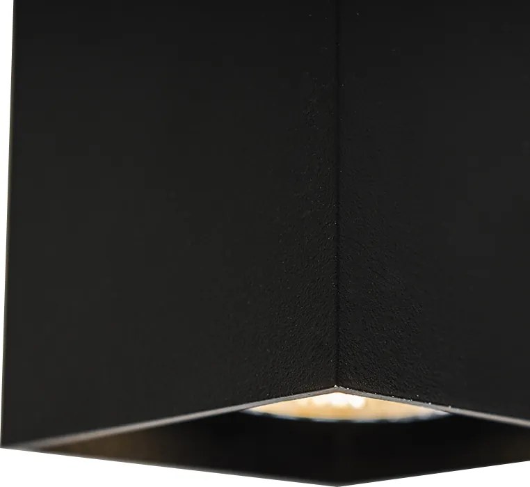 Okos spotlámpa fekete, WiFi GU10-zel - Qubo