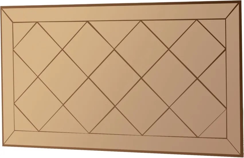 Zeora tükör, bronz, 60 cm