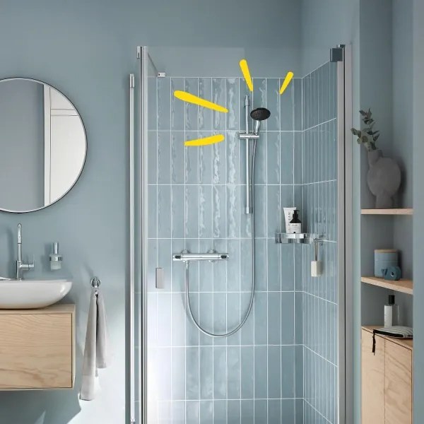 GROHE 27940001 - Kézi zuhany VITALIO START 110 fényes króm