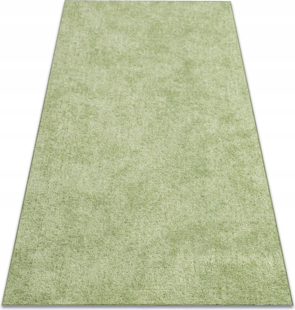 Egyszínű Szőnyeg Minta Nélküli Nappali Zöld Hálószoba Ifjúsági 100x300 cm