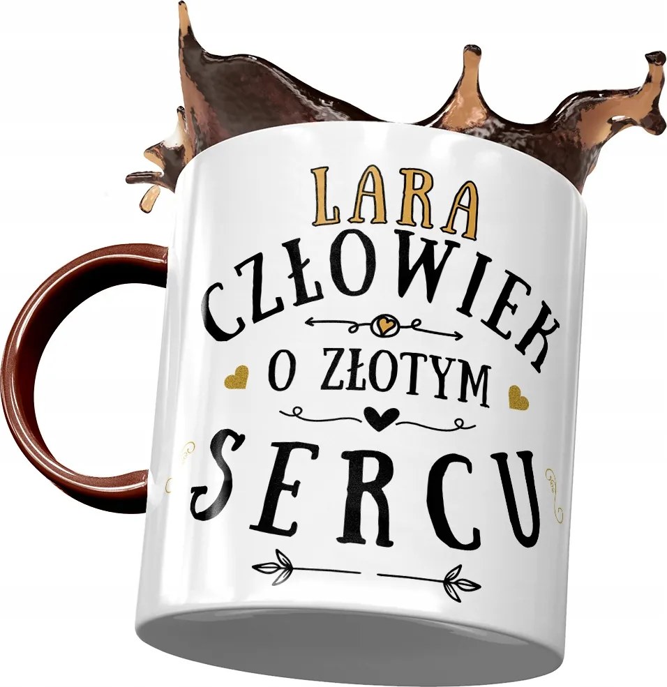 Bordó Bögre Lara Feleség Barátnő Ajándék Nyomtatott Fotóval