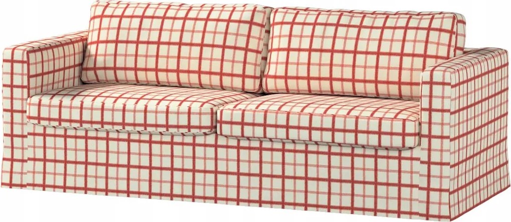 Dekoria Karlstad 3 személyes kinyitható kanapé huzat Ikea