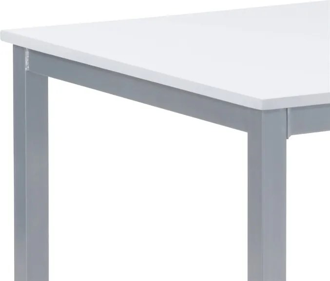 Étkezőasztal 110x70 cm, MDF, fehér, WT