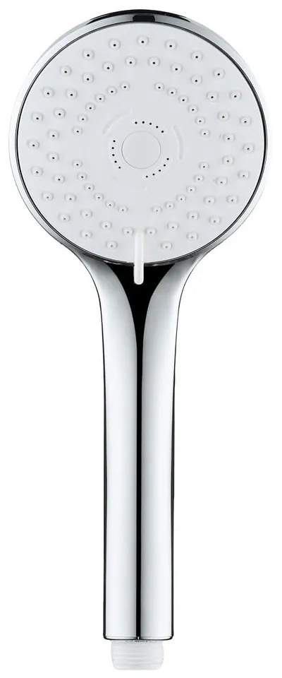 Ezüstszínű műanyag zuhanyfej ø 9,5 cm Uno – Allstar