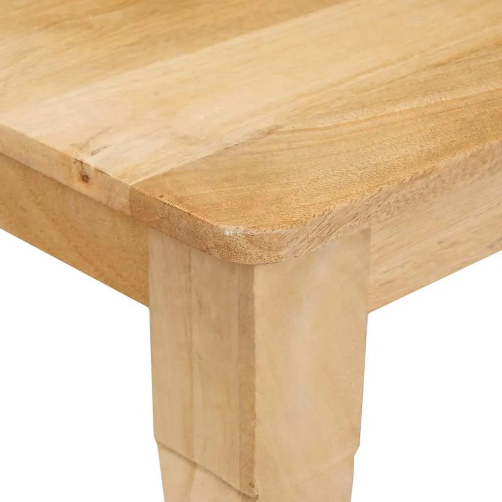 Dohányzóasztal Barna 100 x 55 x 77 cm tömör mangófa