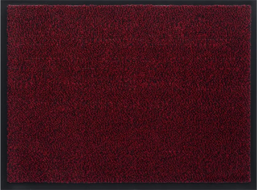 Piros textil irodai cipőszőnyeg 90x120cm