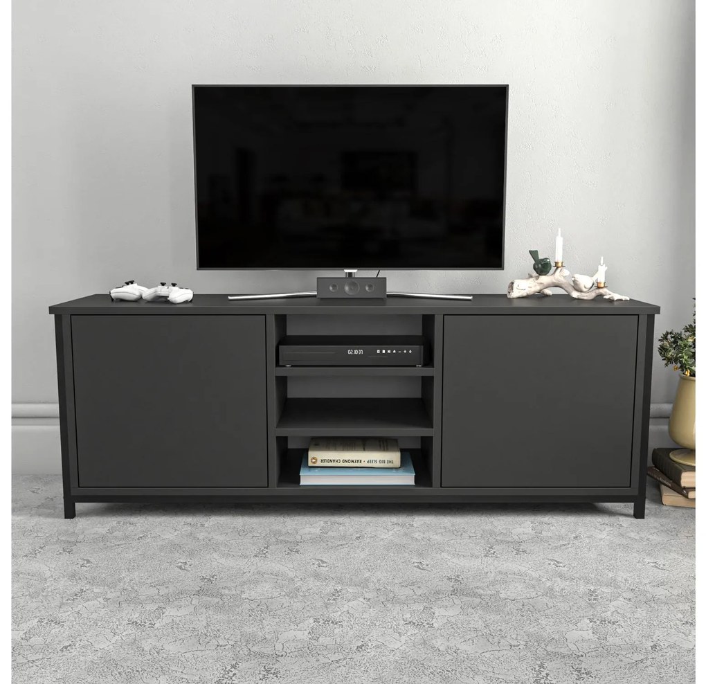 TV asztal Otosello (fekete + antracit). 1107345