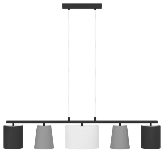 Eglo 98588 - Csillár zsinóron ALMEIDA 5xE14/25W/230V