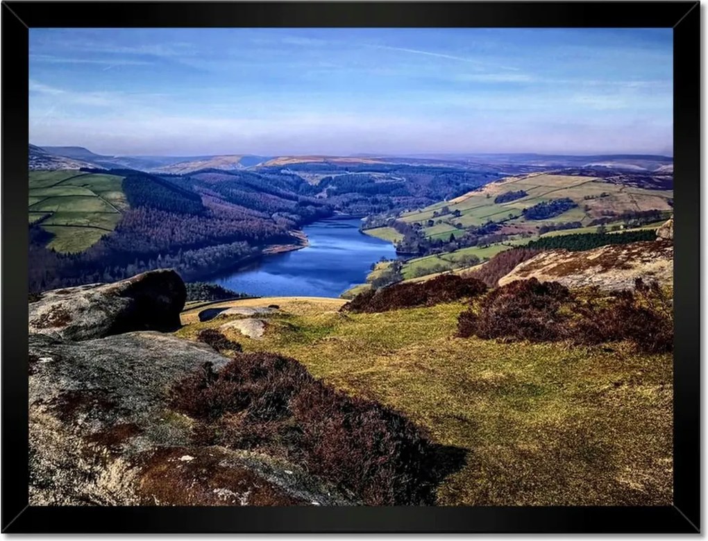 Poszterek keretben 40x30 Tájkép hegyek és magaslatok