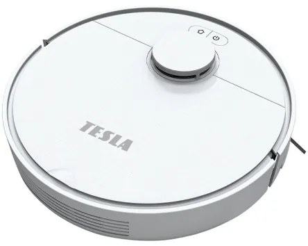 TESLA Electronics RoboStar - Intelligens robotporszívó 2in1 2550 mAh Wi-Fi fehér
