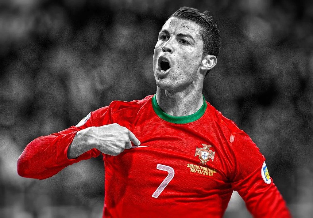 Poszter, CR7, Cristiano Ronaldo, Portugália