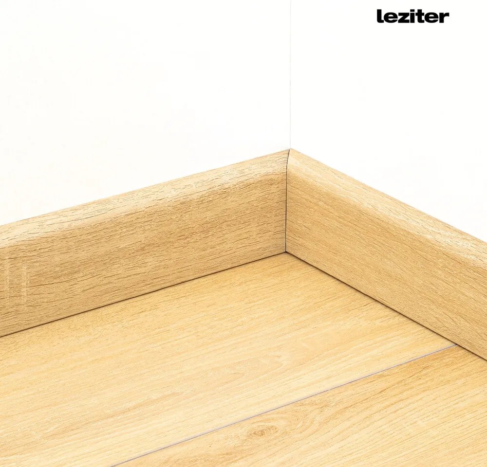 Vinyl SPC padlószegély Serengeti dió 2400x60x12 mm