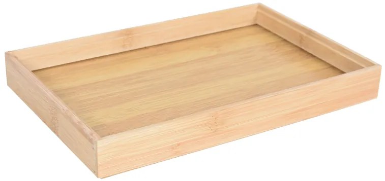 BISK Erga Laos, bambusz fürdőszobai konténer 23x15x4cm, natúr barna, ERG-08109