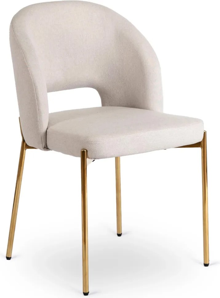 Szék krém/arany színben. BROS