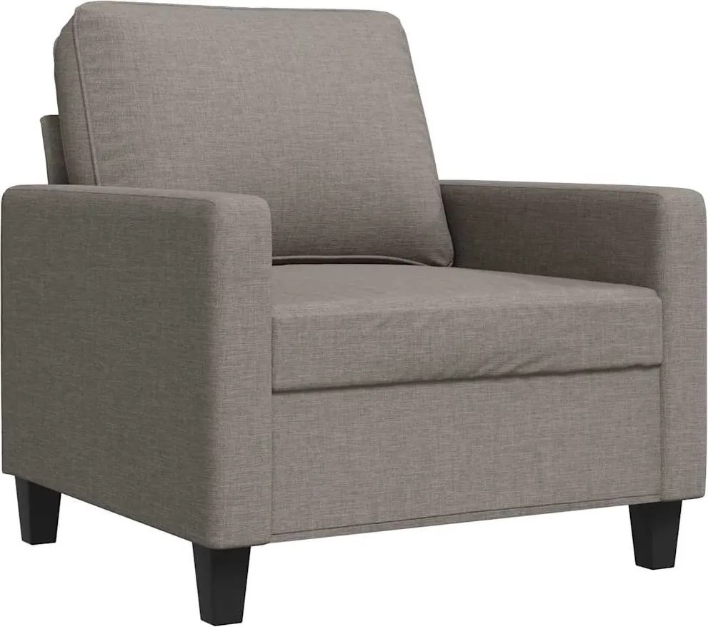 vidaXL tópszínű szövet kanapéfotel 60 cm