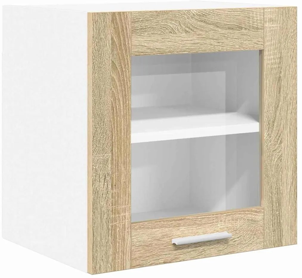 Függő szekrény Riga 2 pcs Sonoma tölgy 40 x 31 x 40 cm Faanyag