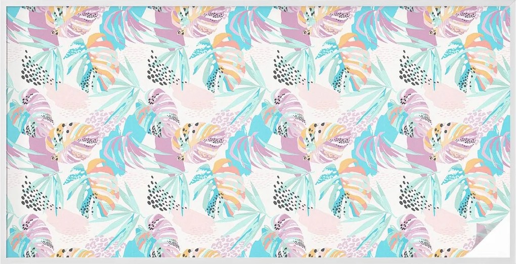 Ablaküveg fólia Adatvédelem Absztrakt dzsungel 200x100 cm