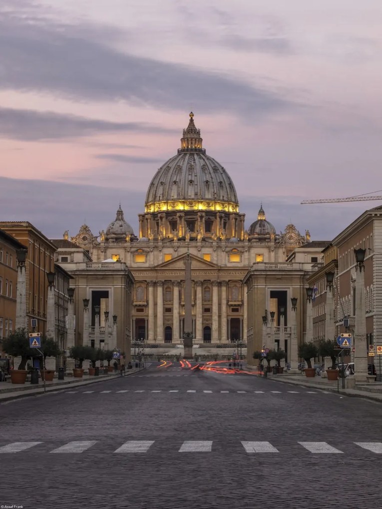 Poszter 30x40cm Szent Péter-bazilika, Assaf Frank