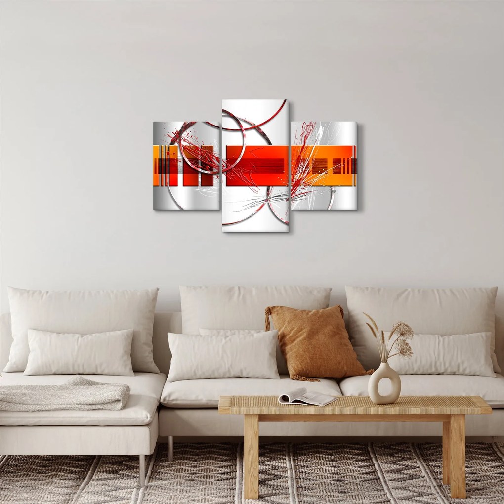 Absztrakt kép (90x60 cm)