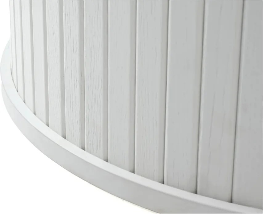 Kerek bővíthető étkezőasztal hosszabbító asztallappal ø 120 cm Nola – Unique Furniture