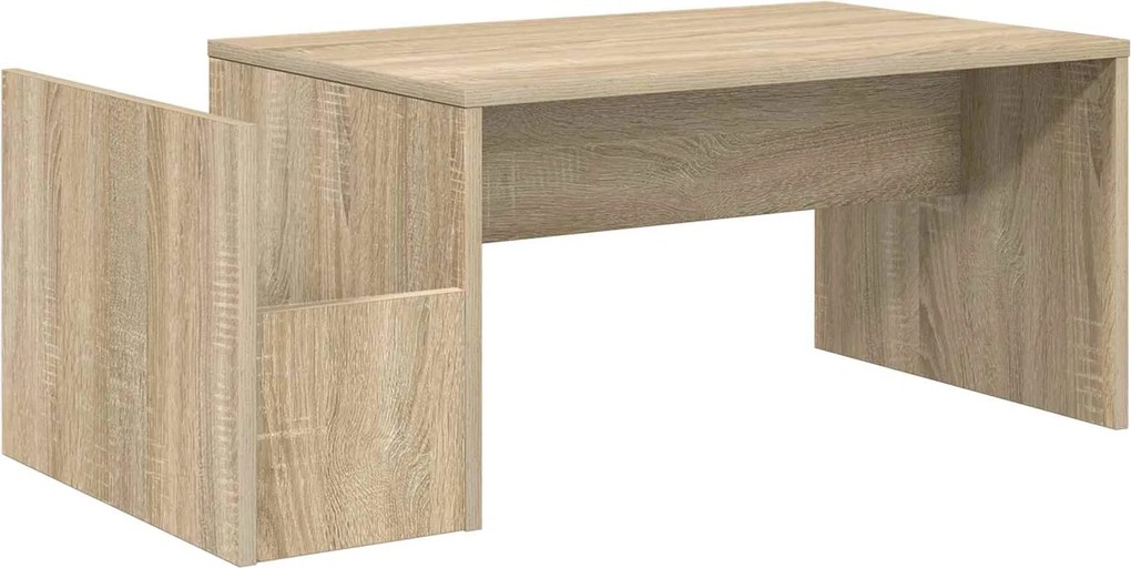 vidaXL Dohányzóasztal Sonoma tölgy 90 x 45 x 35 cm Faanyag