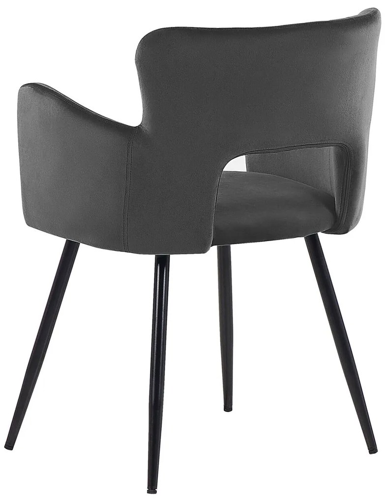 Étkezőszék készlet 2 db.  Shelba (sötétszürke) . 1075759