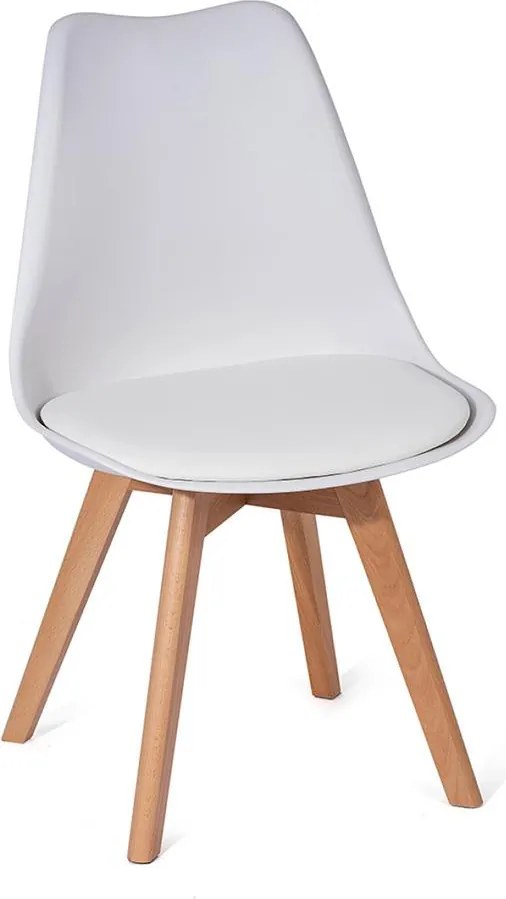 AVENBERG SKANDI 4db Étkezőszék - szett, fehér