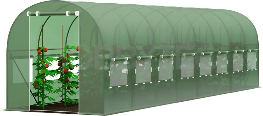 Minőségi kerti fóliasátor 3 x 8 m