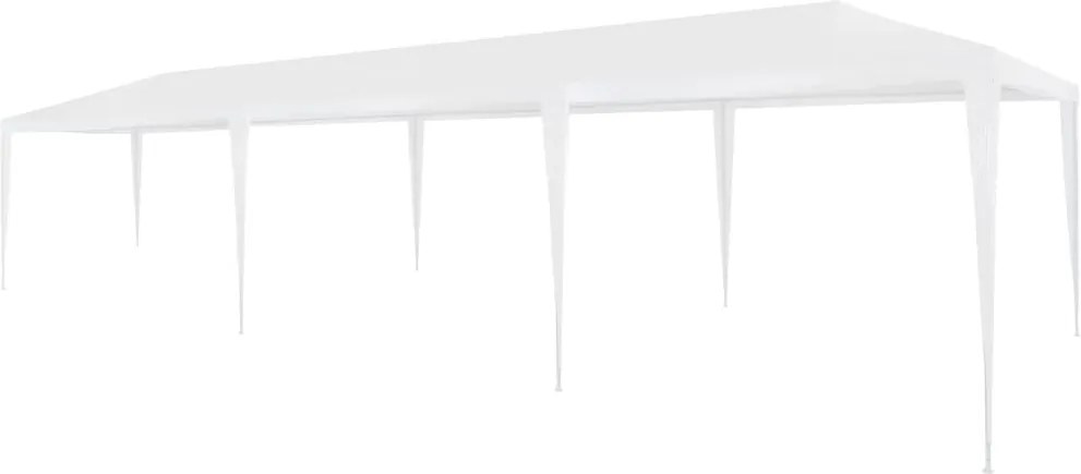 vidaXL fehér PE rendezvénysátor 3 x 9 m