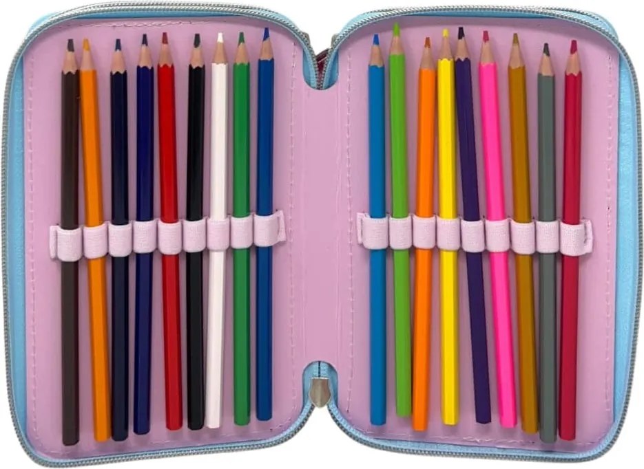 Disney Minnie Pink Dots tolltartó töltött 3 emeletes Giotto