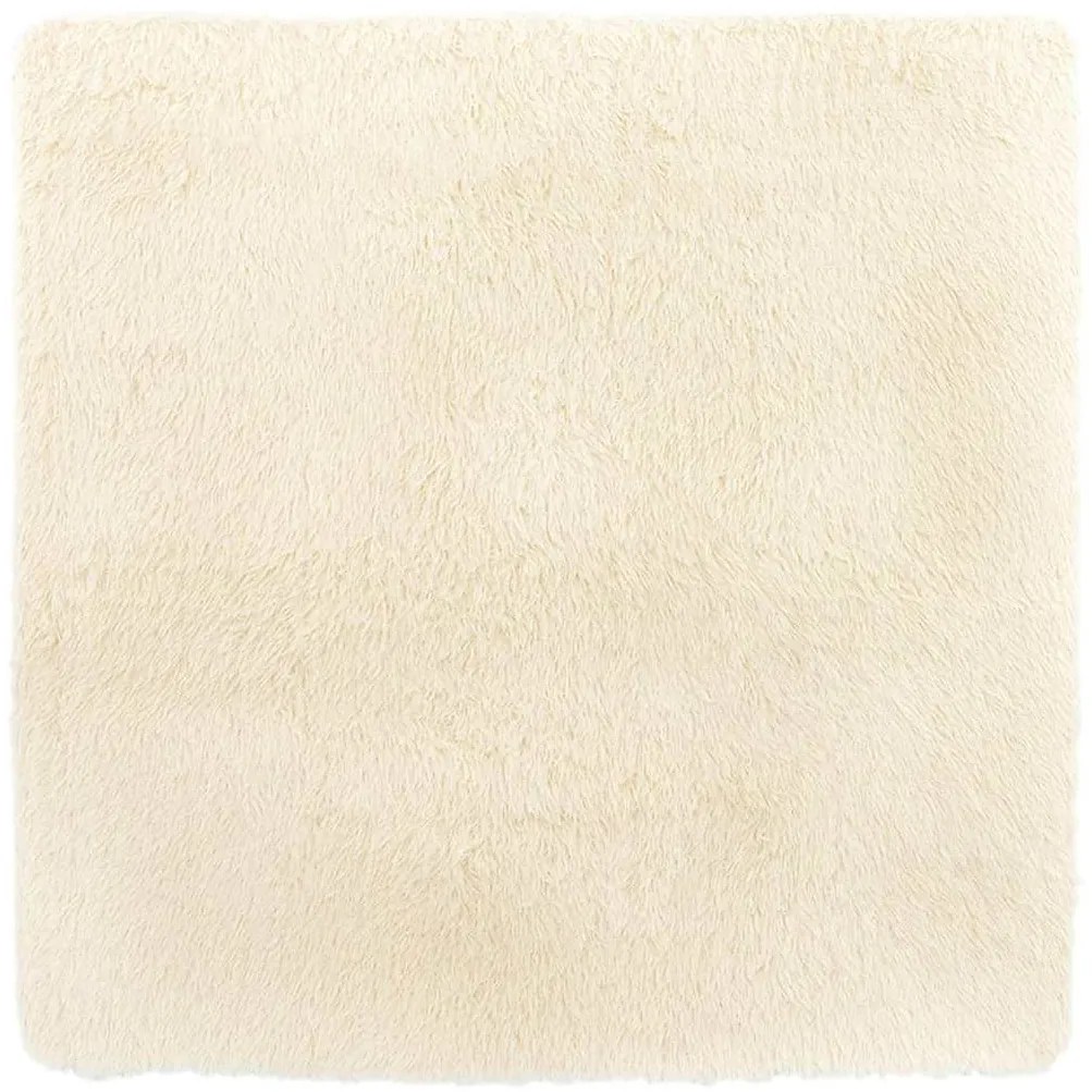 krém poliészter hosszú szálú NAVARRA bozontos szőnyeg 200x200cm