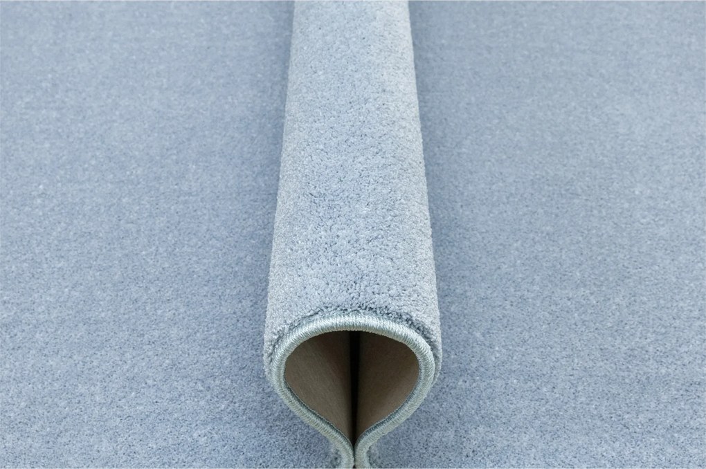 Kék Világos Bolyhos Filc Szőnyeg Saint Gyerekszobába 200x200 cm