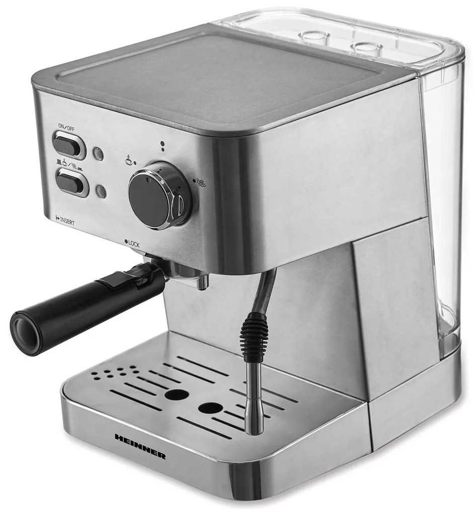 Heinner Kávéfőző, 1050 W, 1.5 L, szürke