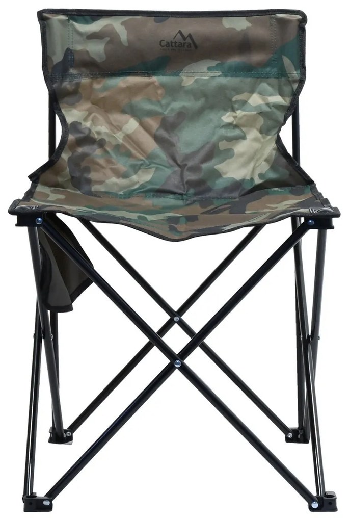 Cattara Camping összecsukható szék Lipari hadsereg, 45 x 45 x 70 cm